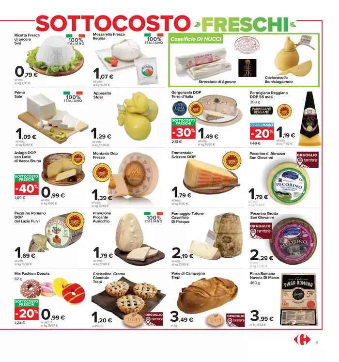 Sottocosto freschi da 21 ottobre a 31 ottobre di 2024 - Pagina del volantino 5