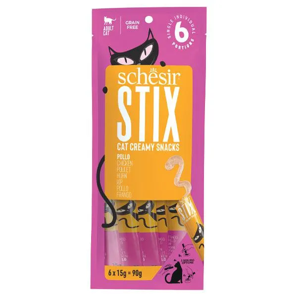 Schesir - Cat Stix Snack Mousse di Pollo