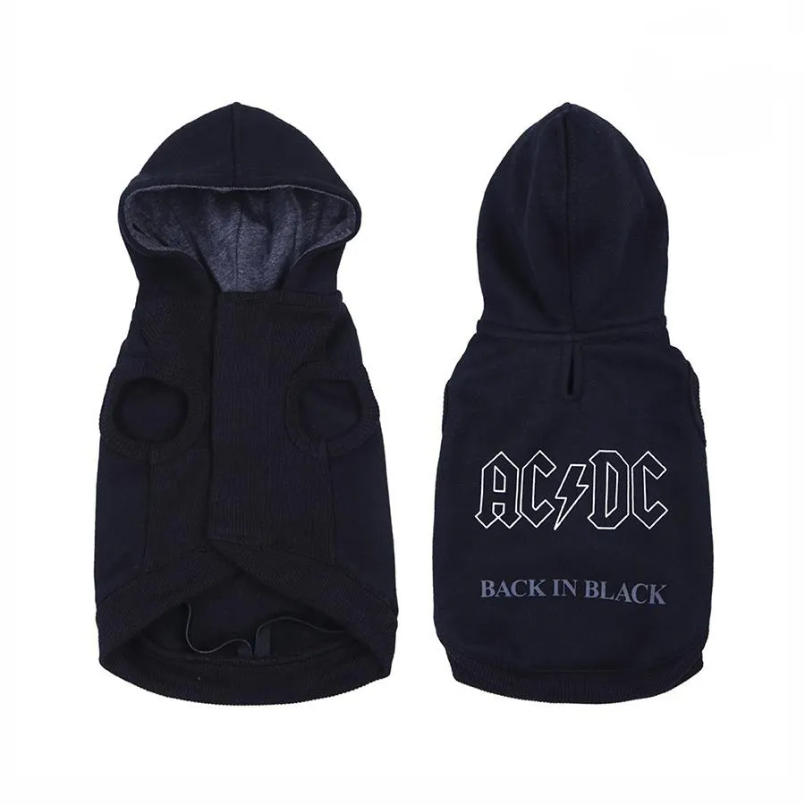 For fan pets felpa cane acdc