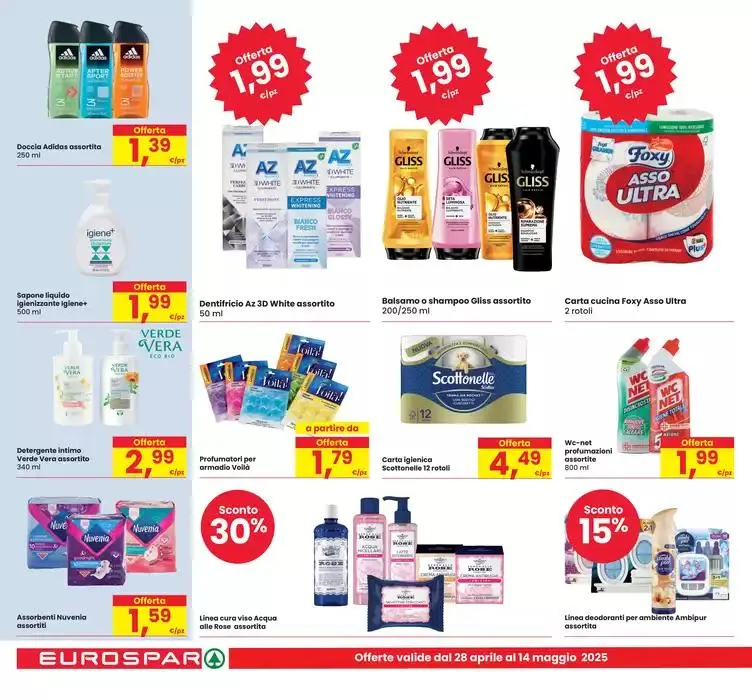 Sconti fino al 40% da 28 aprile a 14 maggio di 2025 - Pagina del volantino 22