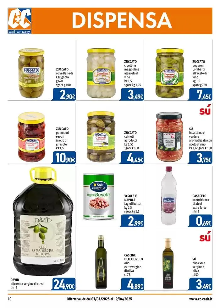 Promozioni da 8 aprile a 20 aprile di 2025 - Pagina del volantino 10