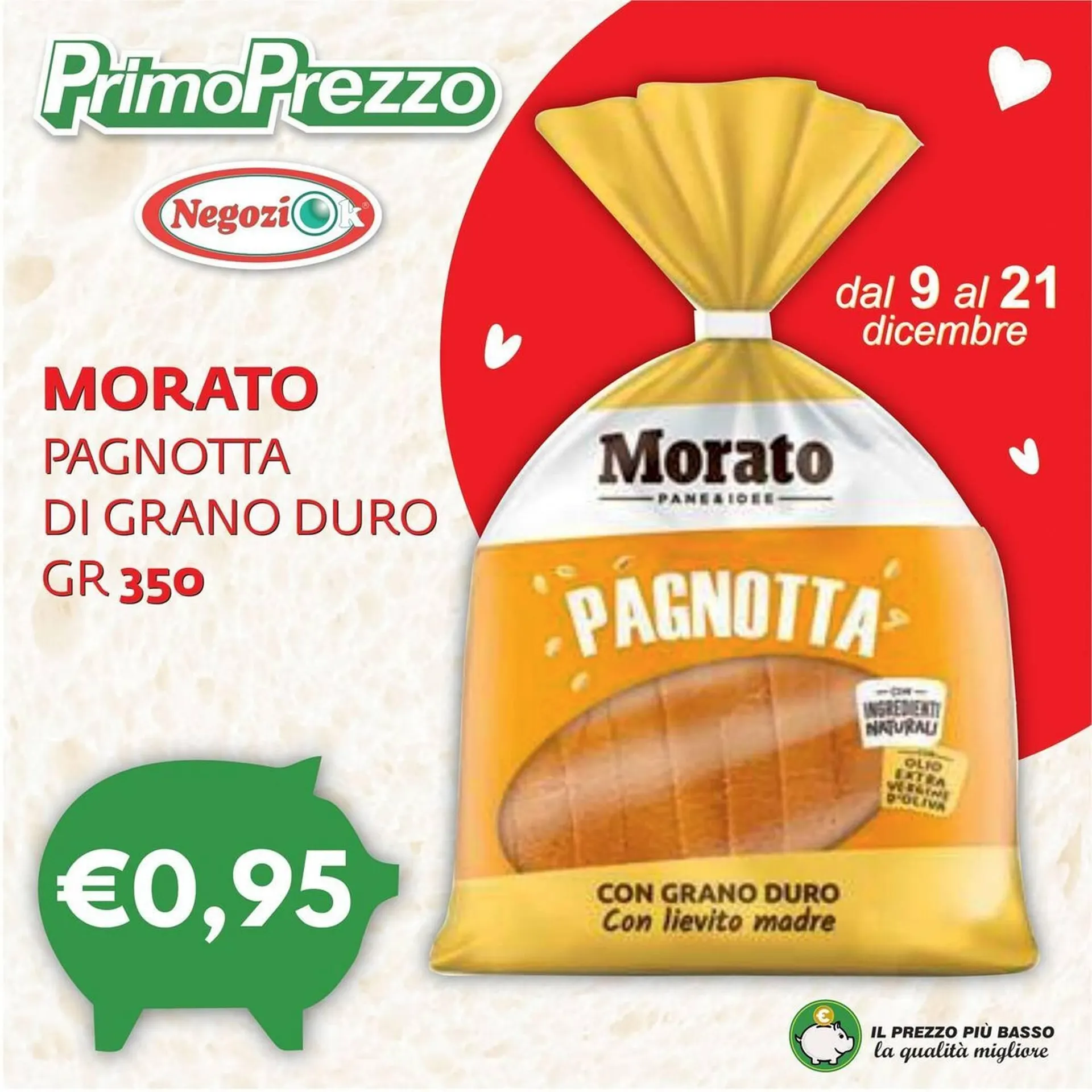 Volantino Primo Prezzo da 9 dicembre a 21 dicembre di 2025 - Pagina del volantino 1