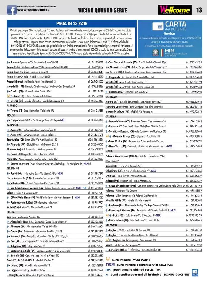 A gennaio fai un salto di qualita da 28 gennaio a 8 febbraio di 2025 - Pagina del volantino 13