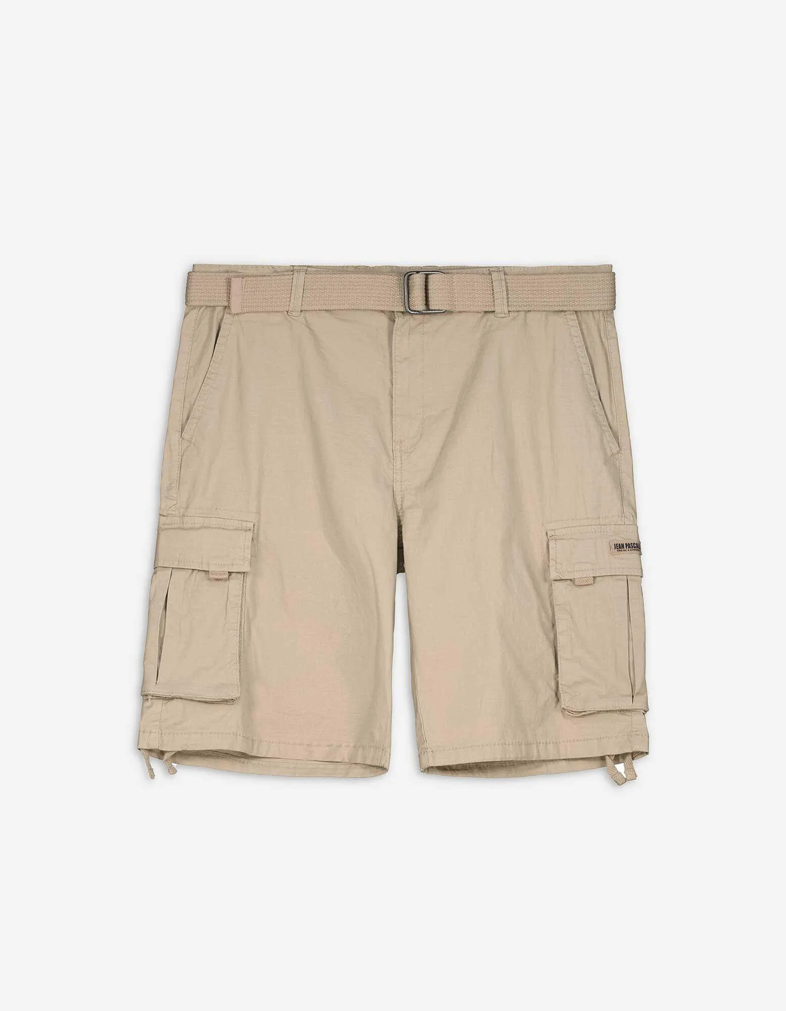 Pantaloncini cargo - Cintura - beige