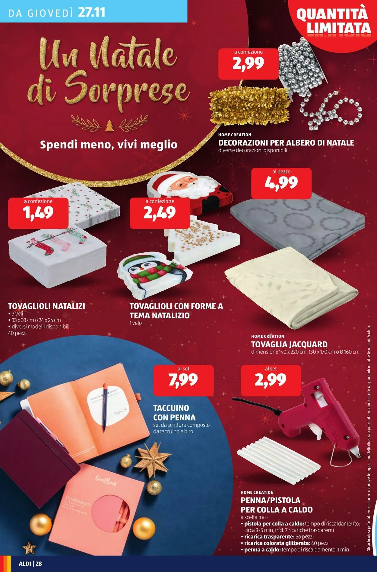 Aldi Volantino attuale da 24 novembre a 30 novembre di 2025 - Pagina del volantino 28