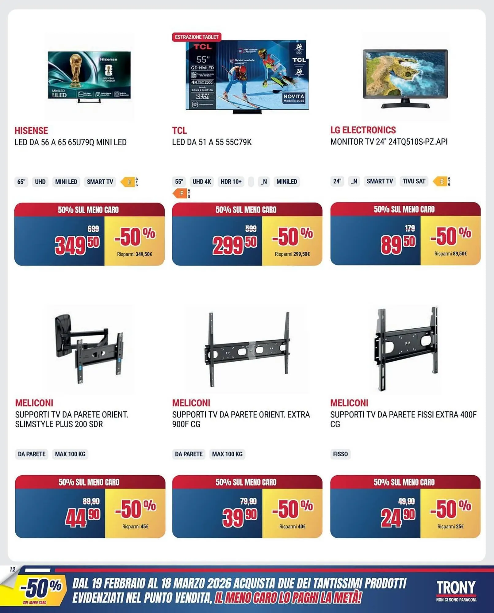 Volantino Trony da 6 marzo a 18 marzo di 2026 - Pagina del volantino 24