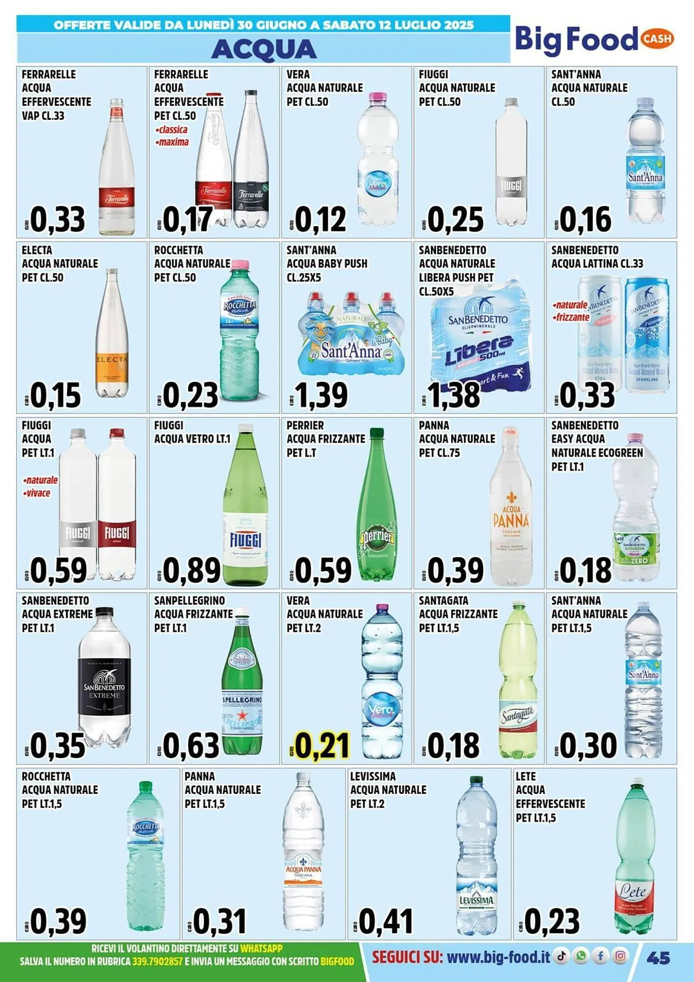 Volantino Big Food da 30 giugno a 12 luglio di 2025 - Pagina del volantino 45