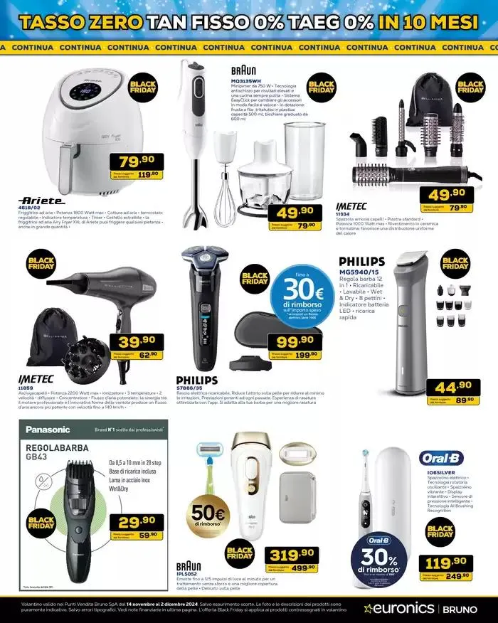Black Friday: esaudisci i tuoi desideri! da 14 novembre a 2 dicembre di 2024 - Pagina del volantino 39