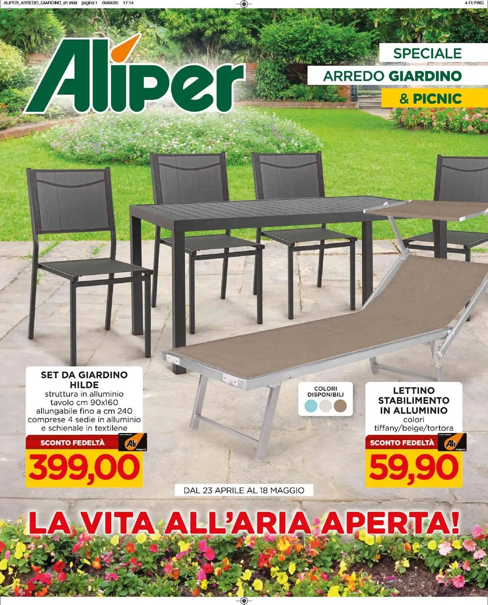 Volantino Alì Supermercati da 23 aprile a 18 maggio di 2025 - Pagina del volantino 1