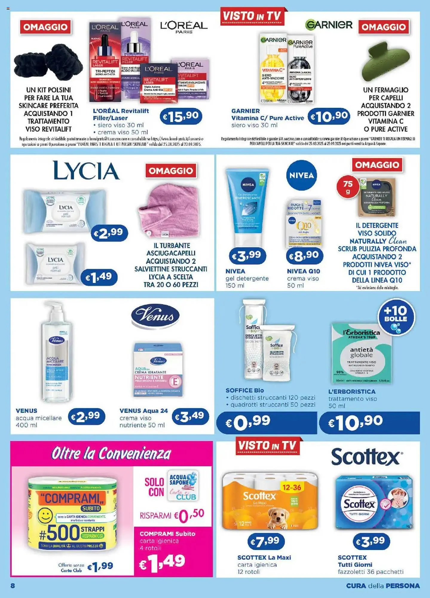 Volantino Acqua & Sapone da 4 settembre a 23 settembre di 2025 - Pagina del volantino 8