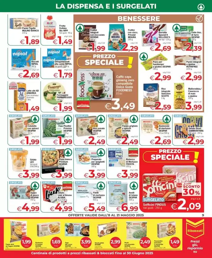 Convenienza al costo da 8 maggio a 21 maggio di 2025 - Pagina del volantino 9