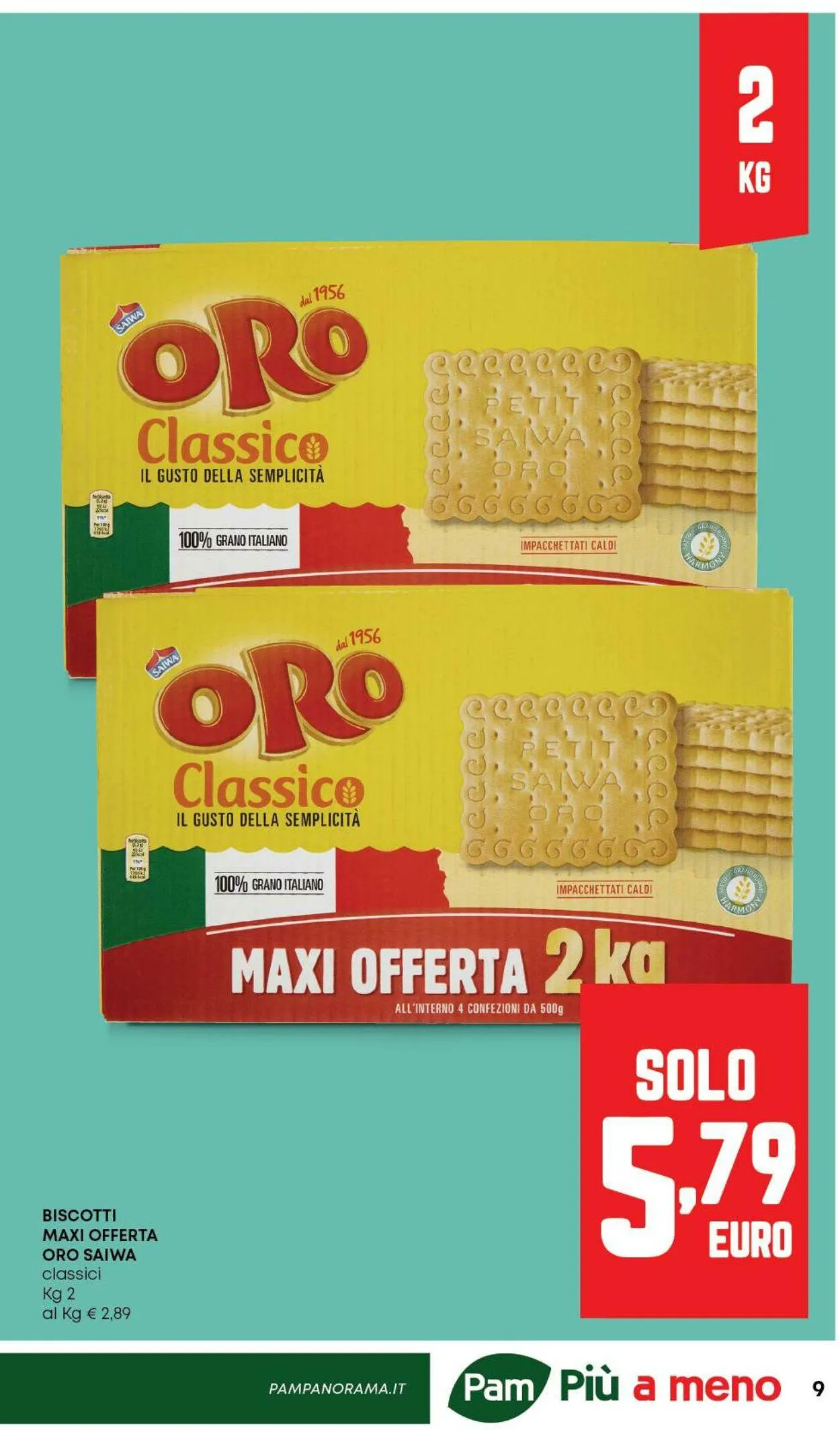 Pam Panorama Volantino attuale da 9 ottobre a 23 ottobre di 2025 - Pagina del volantino 9