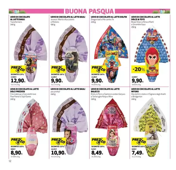 Buona pasqua da 10 aprile a 22 aprile di 2025 - Pagina del volantino 12