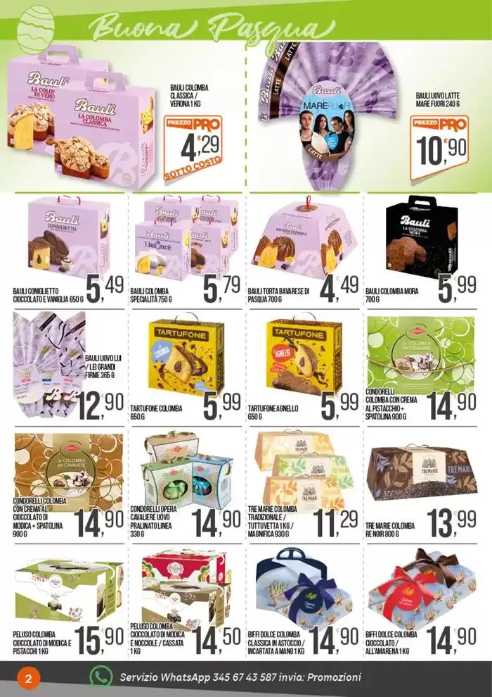 Buona pasqua a prezzi convenienti! da 7 aprile a 27 aprile di 2025 - Pagina del volantino 2