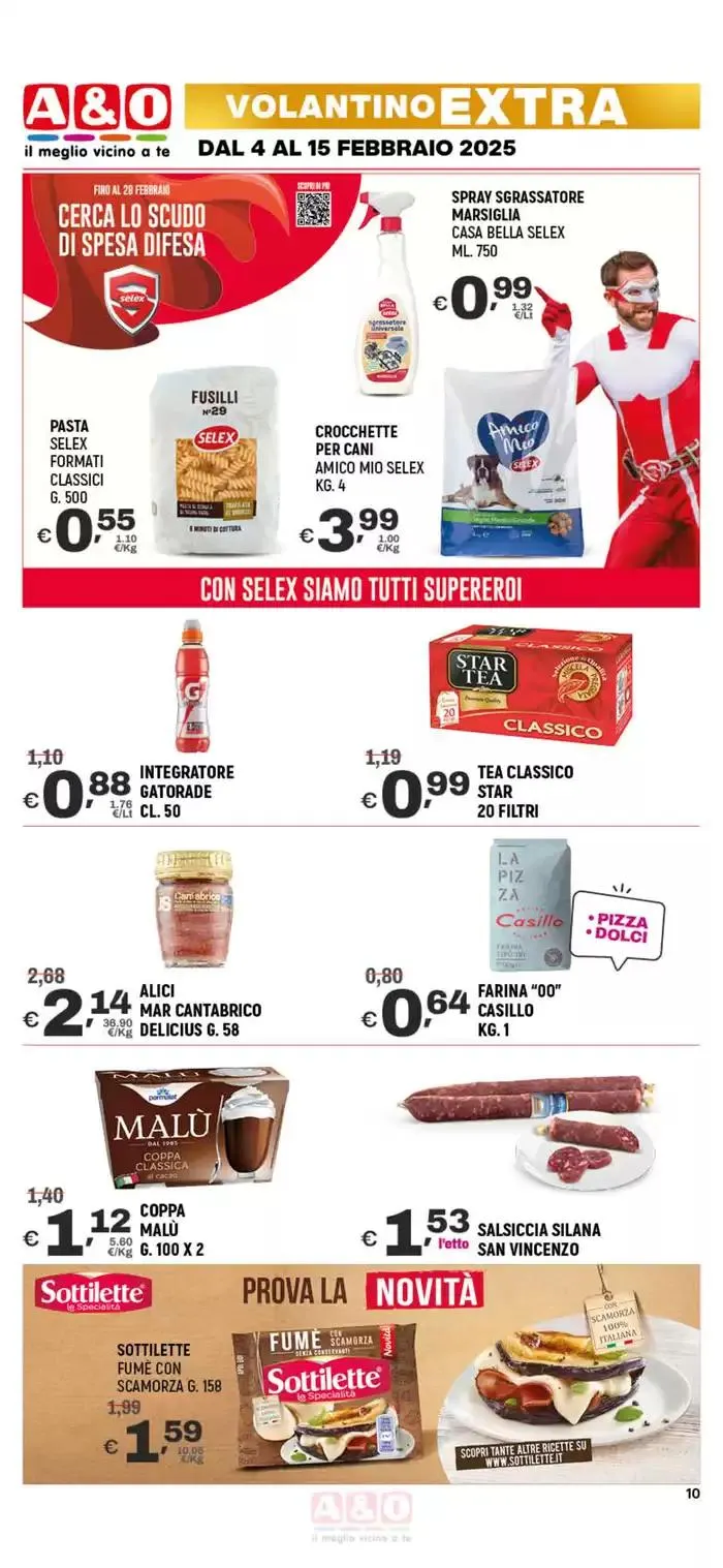La qualità conveniente da 4 febbraio a 15 febbraio di 2025 - Pagina del volantino 10