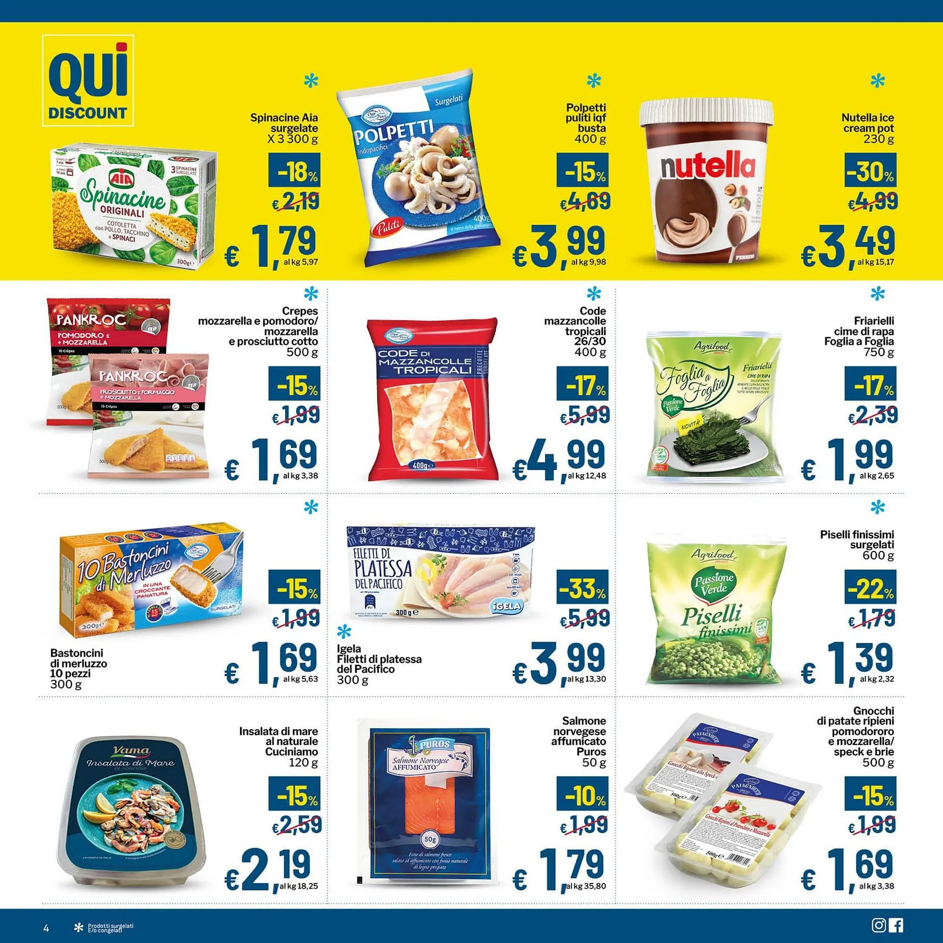 Volantino Qui Discount da 4 novembre a 16 novembre di 2025 - Pagina del volantino 4