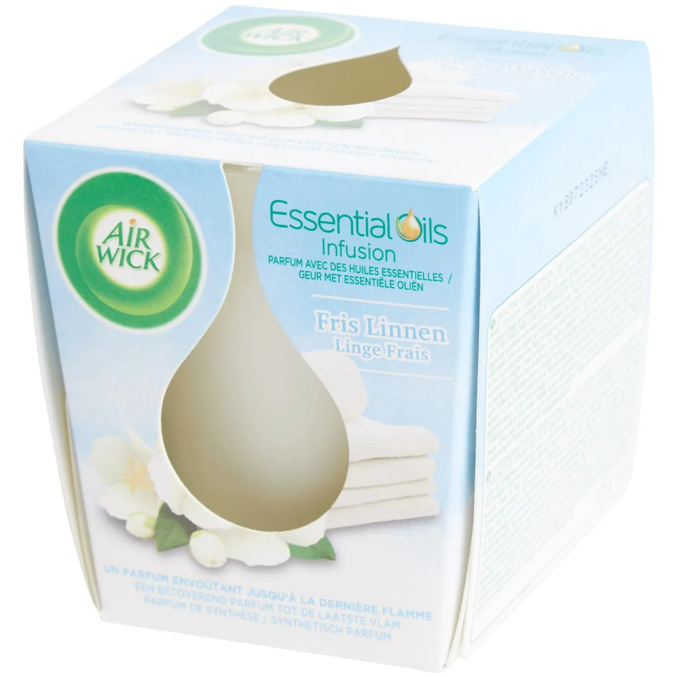 Candela profumata Air Wick Fresco pulito