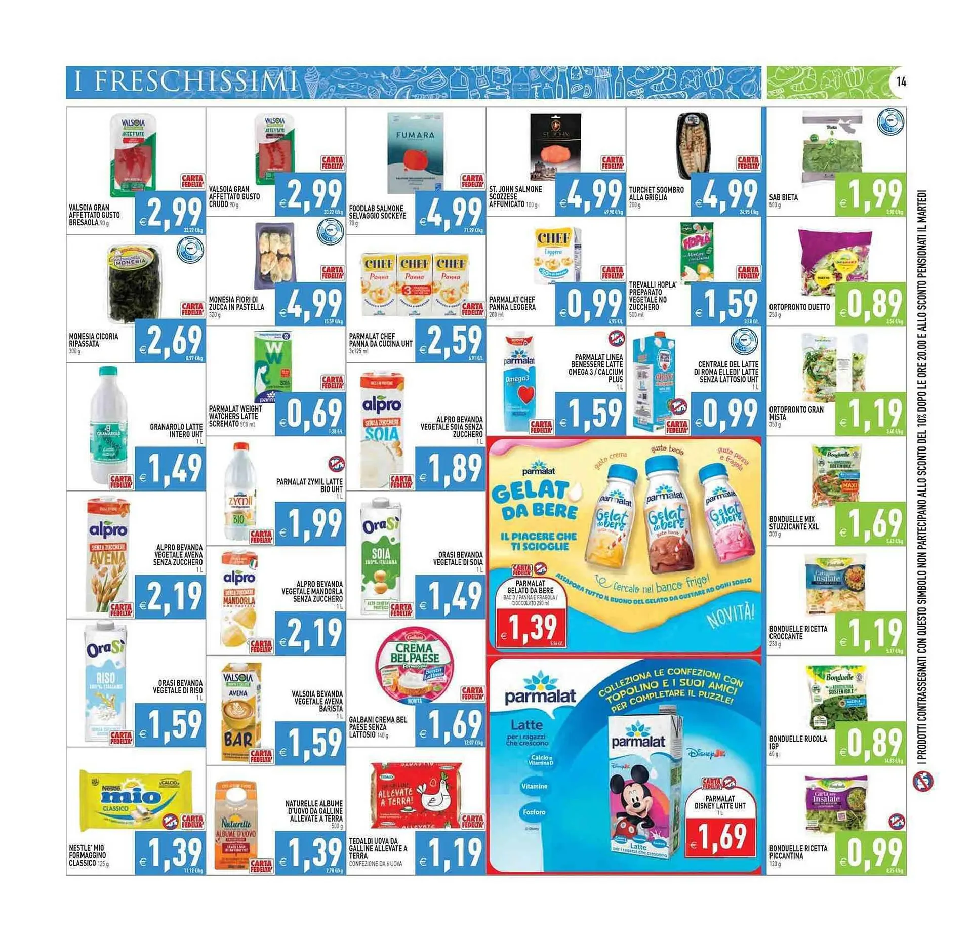 Volantino Supermercati Agorà da 16 luglio a 24 luglio di 2025 - Pagina del volantino 14