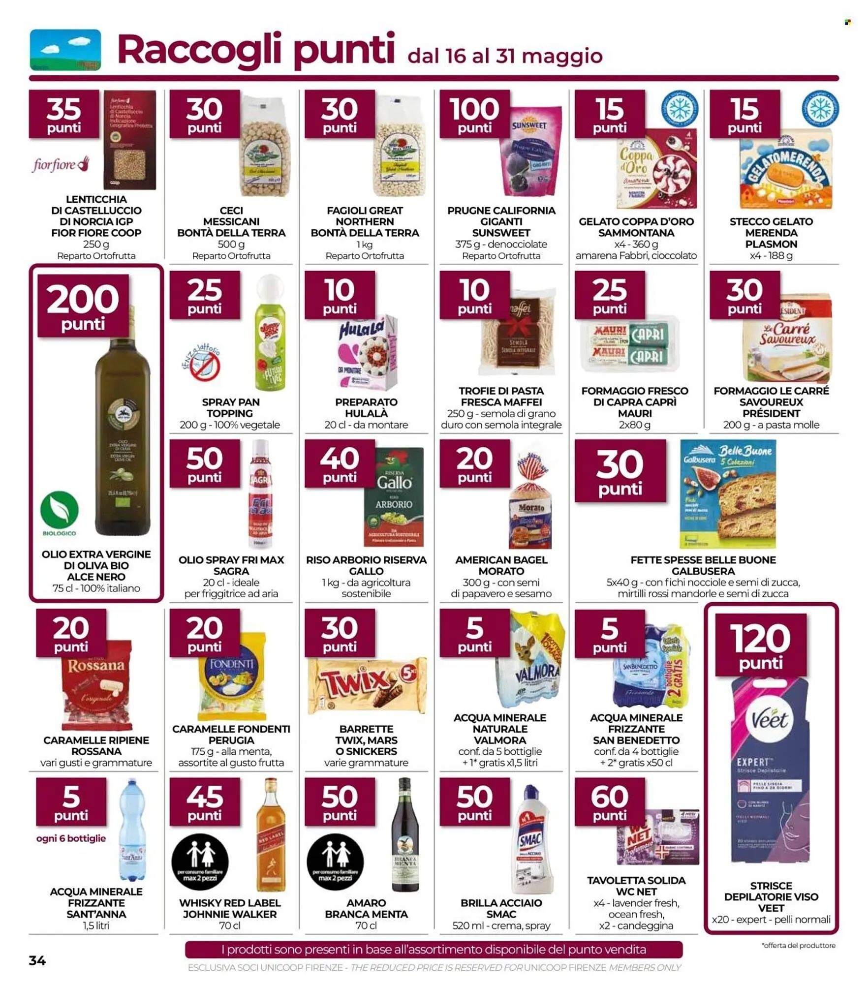 Volantino Unicoop da 8 maggio a 20 maggio di 2025 - Pagina del volantino 34