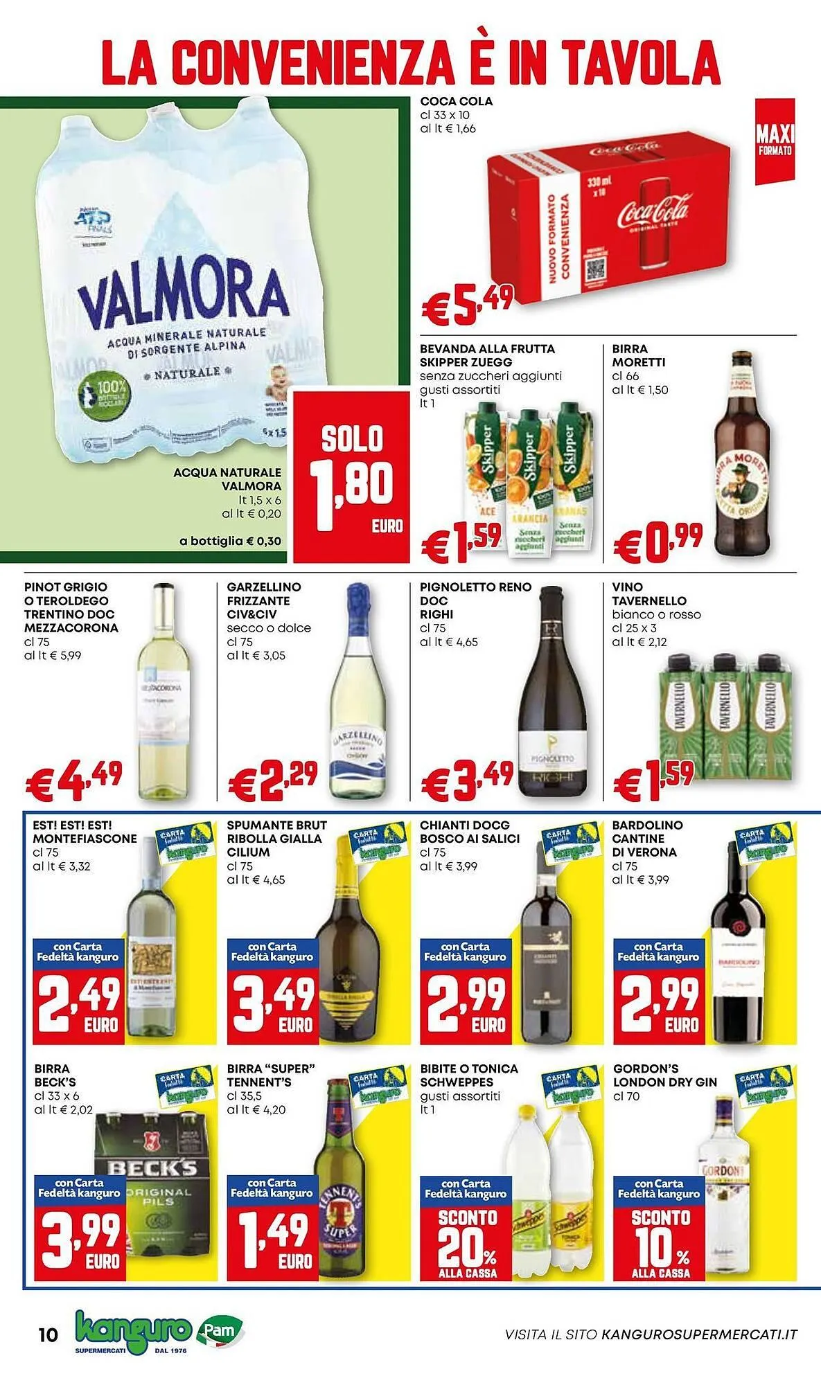 Volantino Kanguro da 26 giugno a 9 luglio di 2025 - Pagina del volantino 10