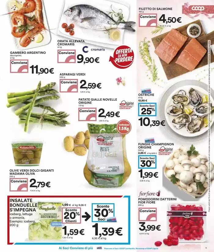 40 prodotti al 40% di sconto da 10 aprile a 21 aprile di 2025 - Pagina del volantino 9