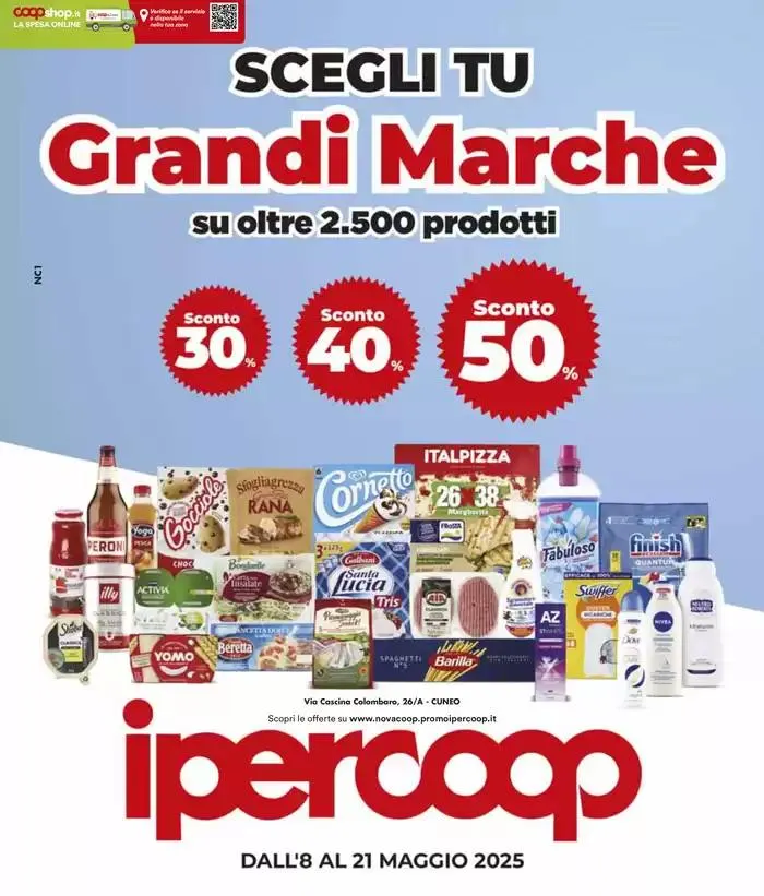 Grandi marche da 8 maggio a 21 maggio di 2025 - Pagina del volantino 1