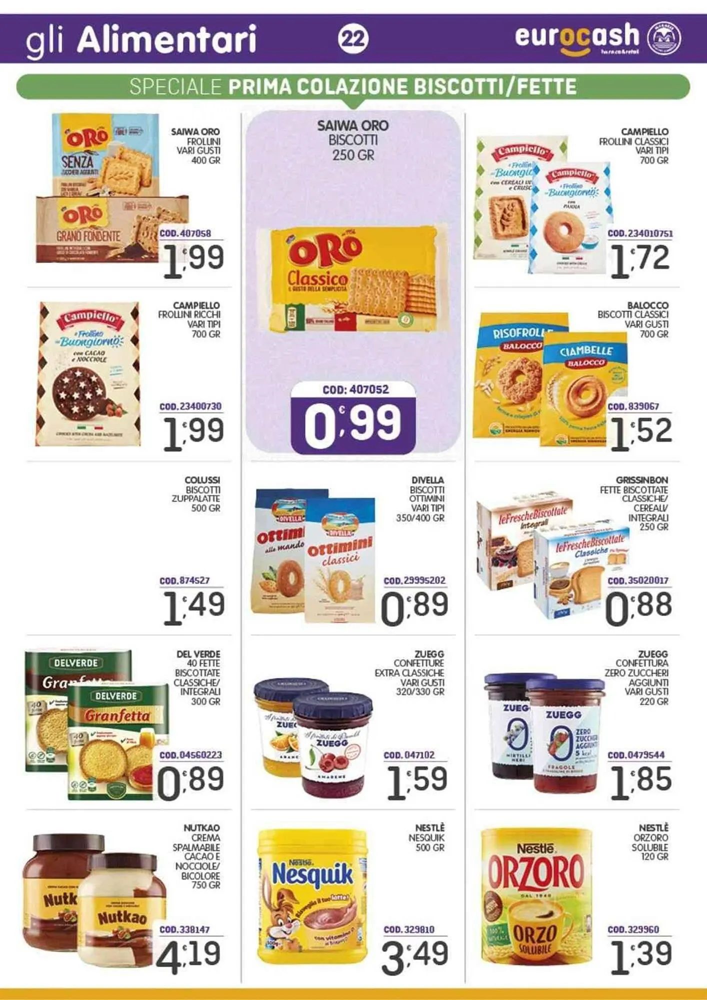 Volantino Eurocash da 27 ottobre a 9 novembre di 2025 - Pagina del volantino 22