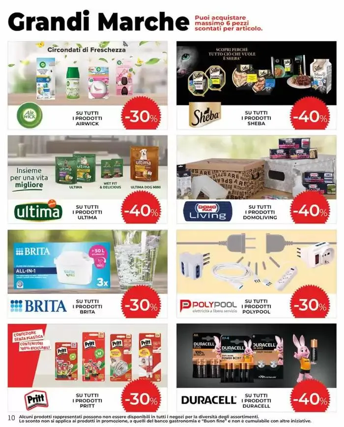 Grandi marche da 8 maggio a 21 maggio di 2025 - Pagina del volantino 10