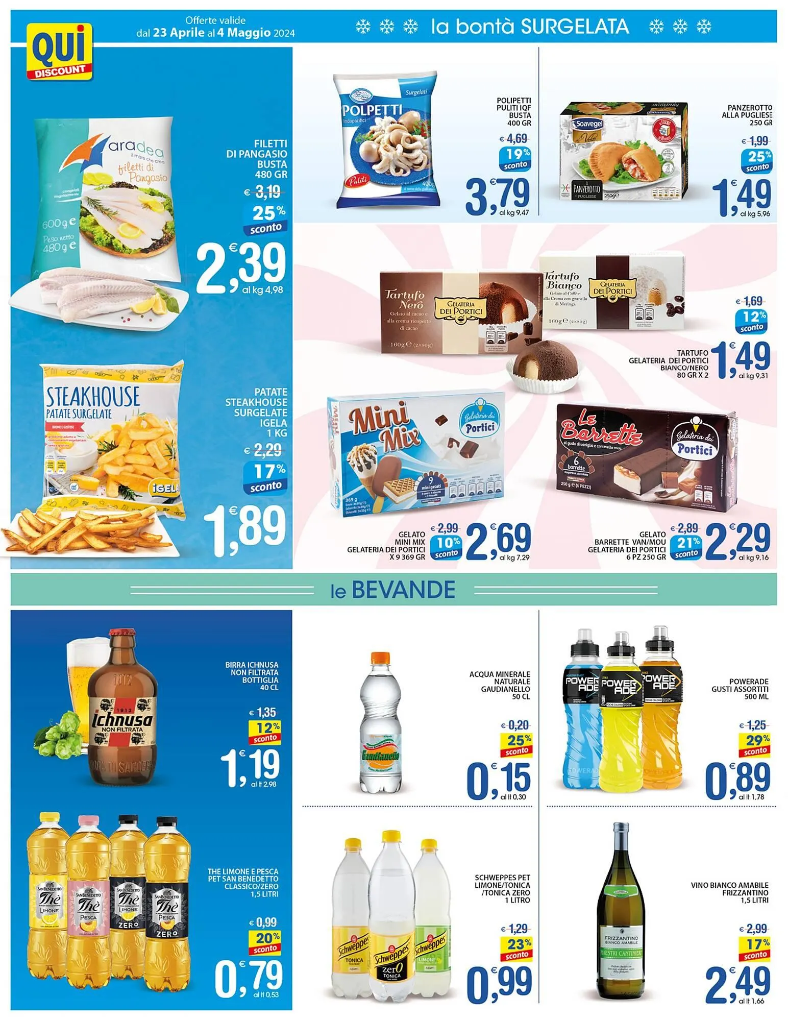 Volantino Qui Discount da 23 aprile a 4 maggio di 2024 - Pagina del volantino 6