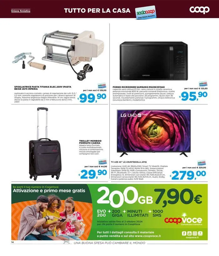 10€ di buono sconto da 19 settembre a 2 ottobre di 2024 - Pagina del volantino 14