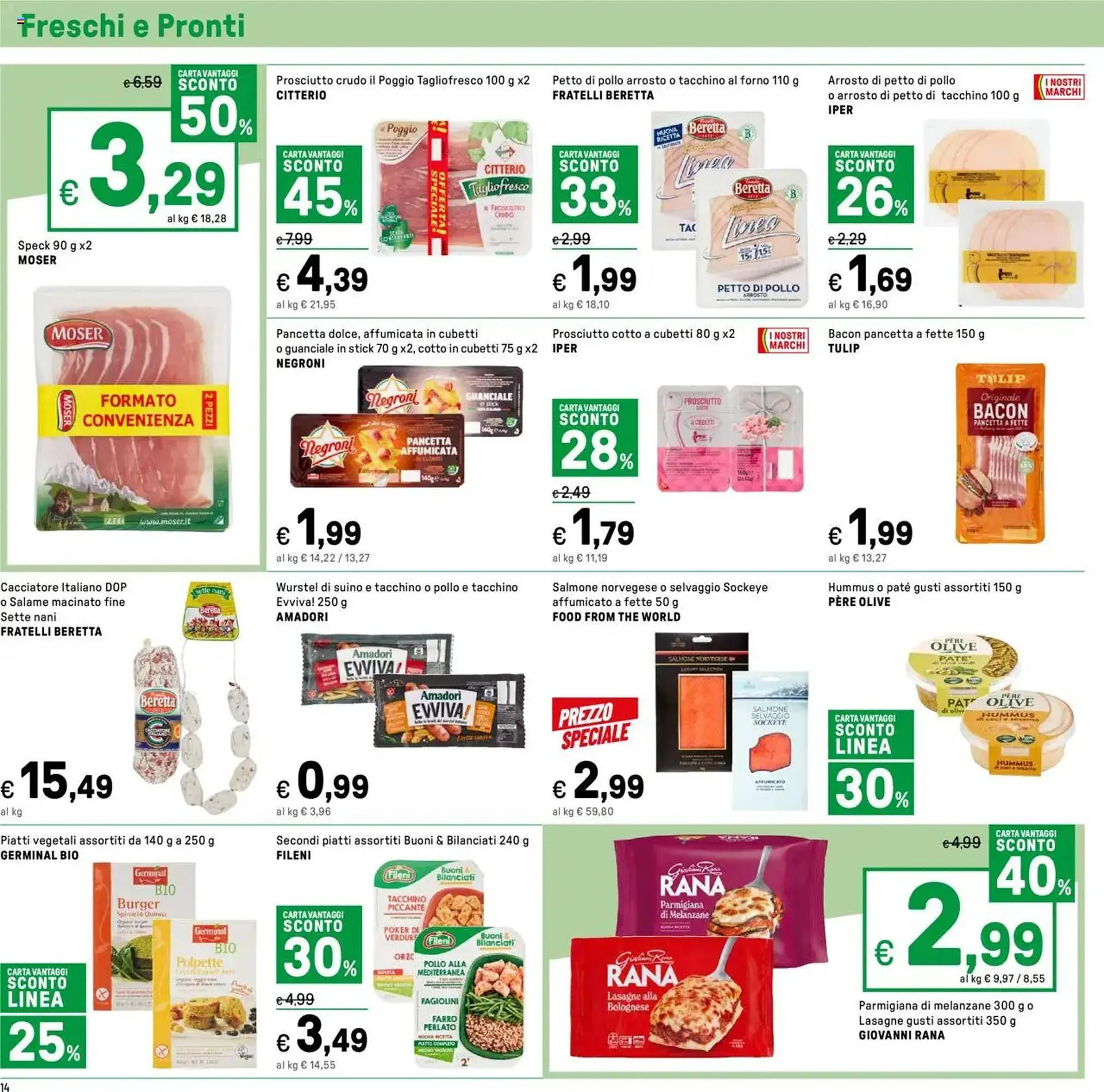 Volantino Iper La Grande da 10 gennaio a 19 gennaio di 2025 - Pagina del volantino 14