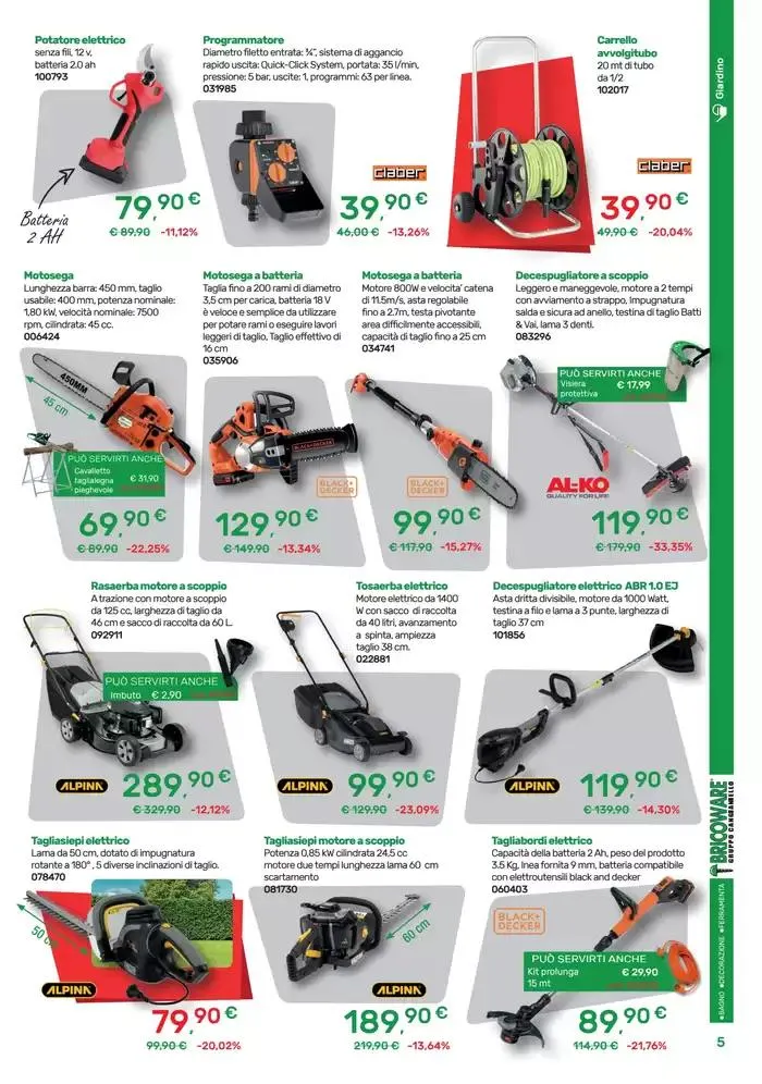 E primavera! Da noi sbocciano le idee per il tuo giardino da 13 marzo a 13 aprile di 2025 - Pagina del volantino 5