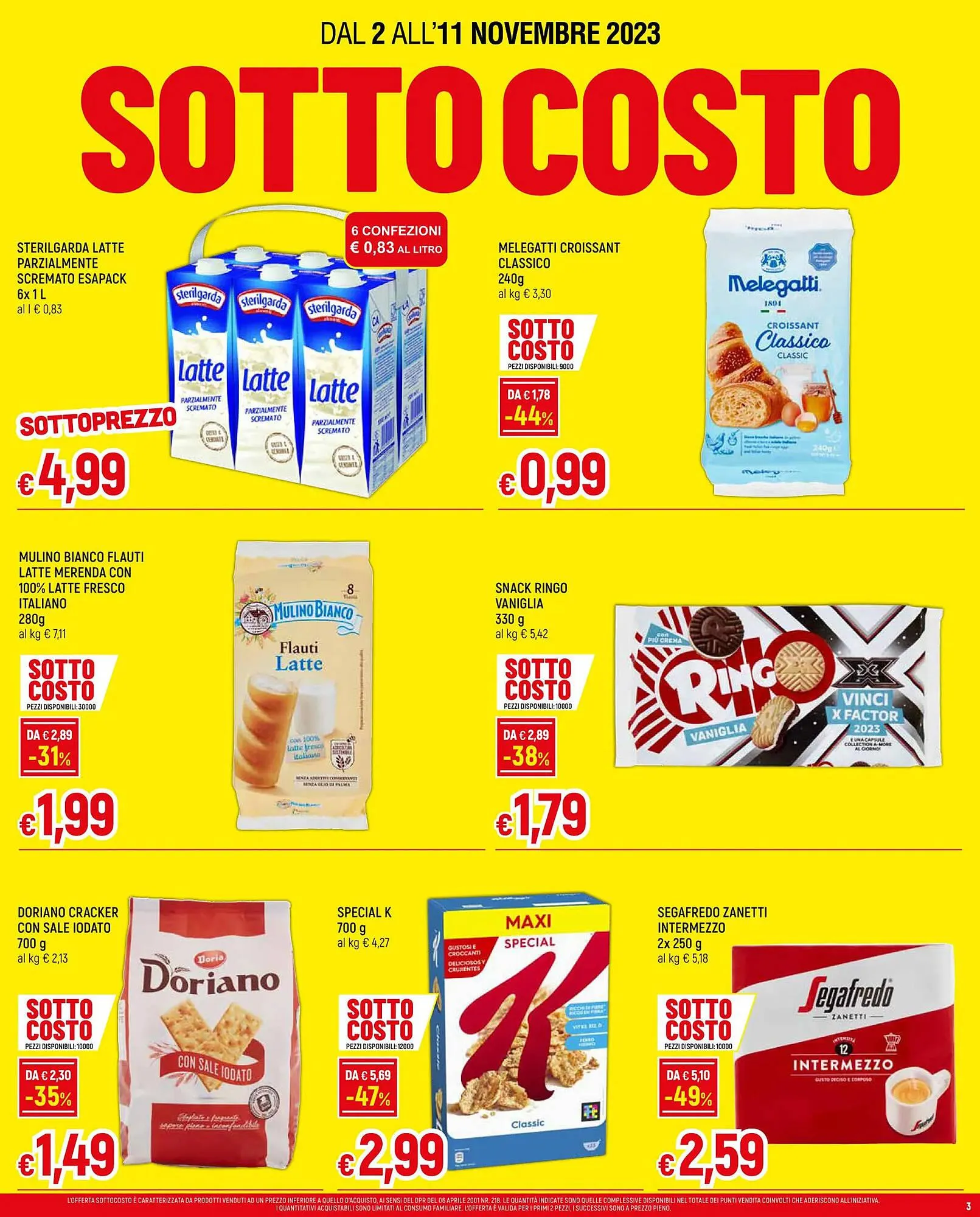 Volantino Galassia da 2 novembre a 11 novembre di 2023 - Pagina del volantino 3