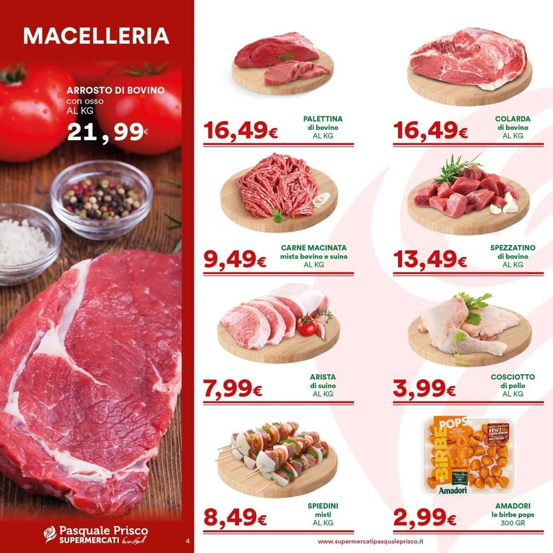 Volantino Supermercati Pasquale Prisco da 4 maggio a 17 maggio di 2026 - Pagina del volantino 4