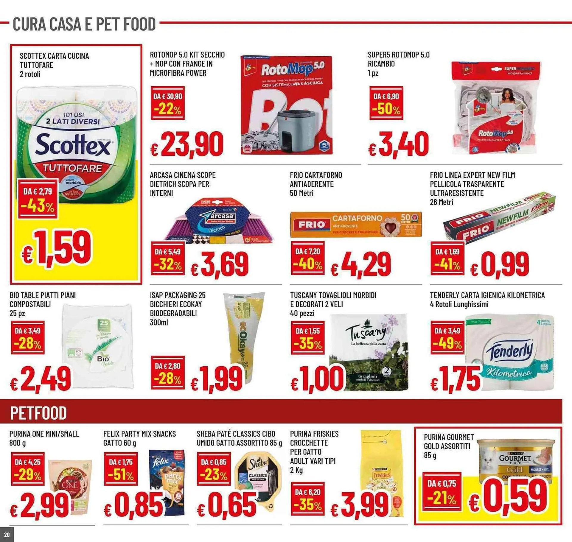 Volantino Famila Superstore da 31 luglio a 10 agosto di 2025 - Pagina del volantino 20