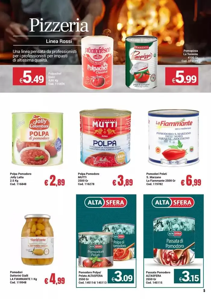 Pizzeria da 3 febbraio a 16 febbraio di 2025 - Pagina del volantino 5