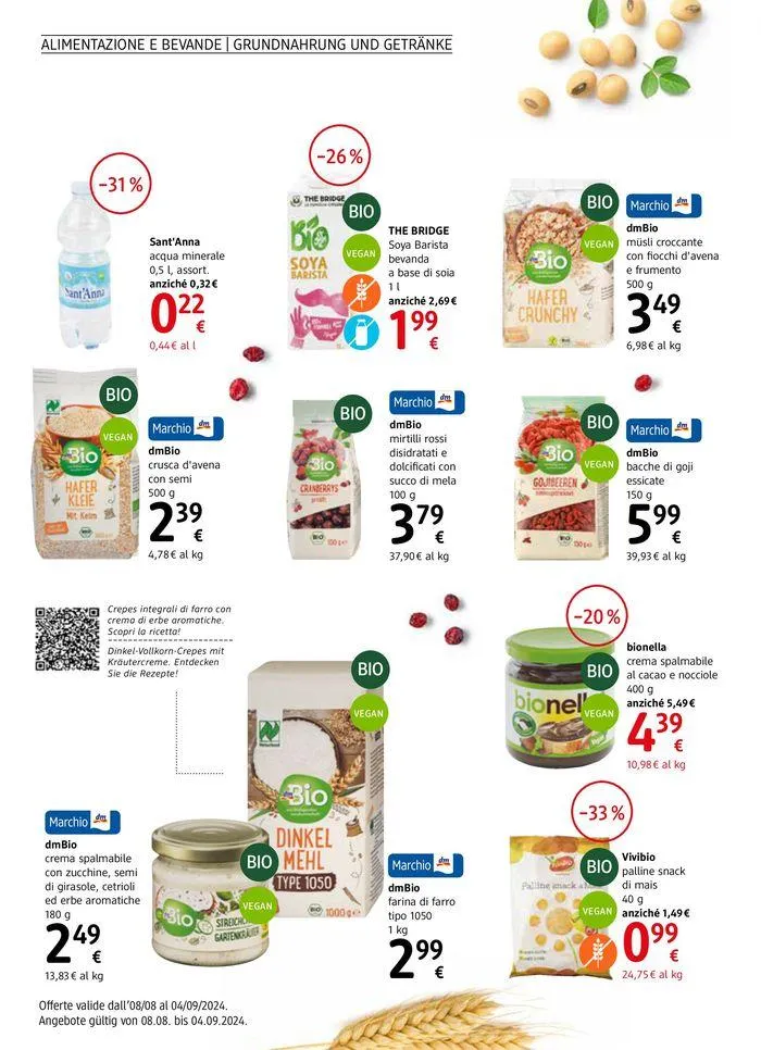 Journal da 5 agosto a 1 settembre di 2024 - Pagina del volantino 4