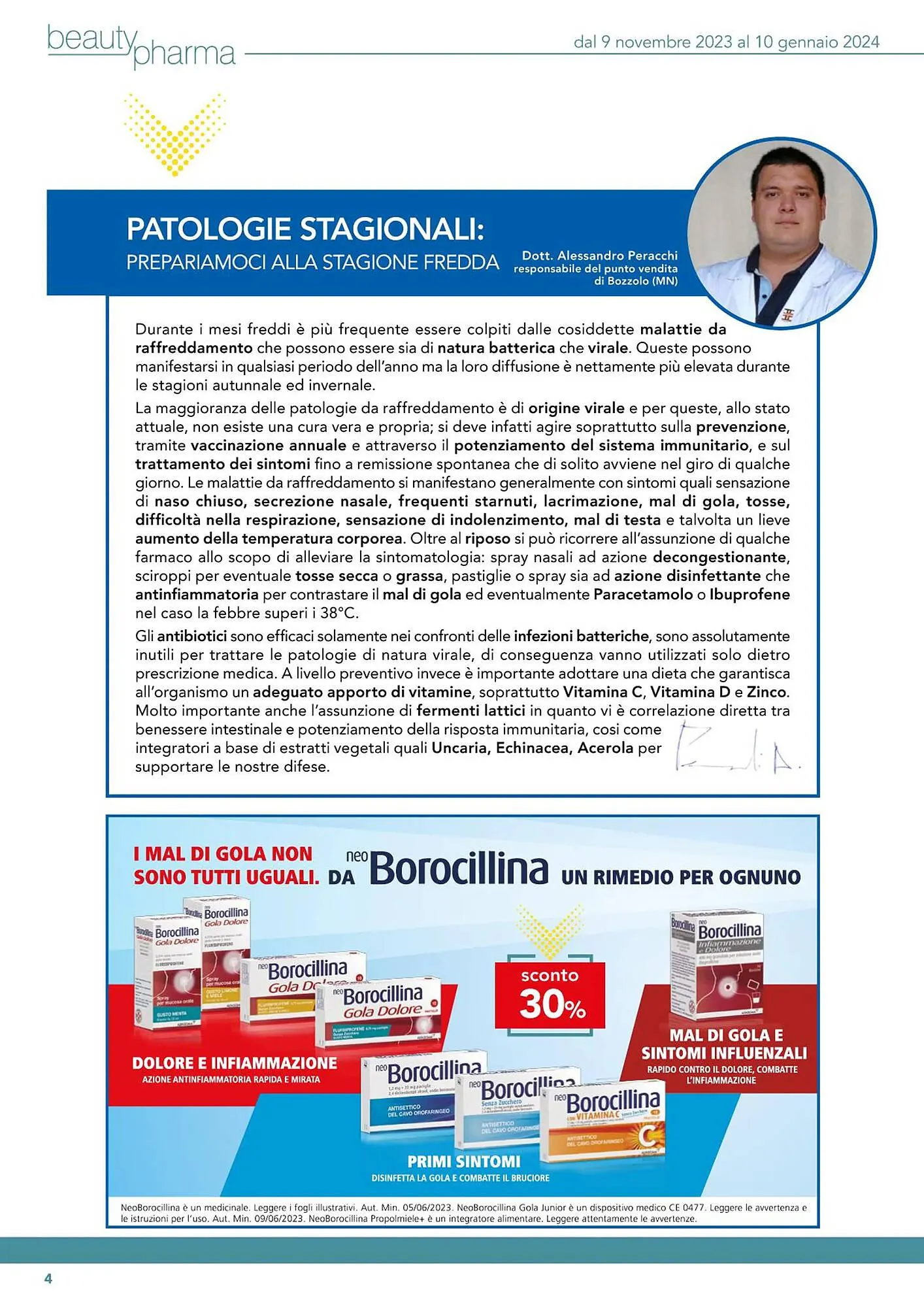 Volantino Migross Supermercati e Market da 9 novembre a 10 gennaio di 2024 - Pagina del volantino 4
