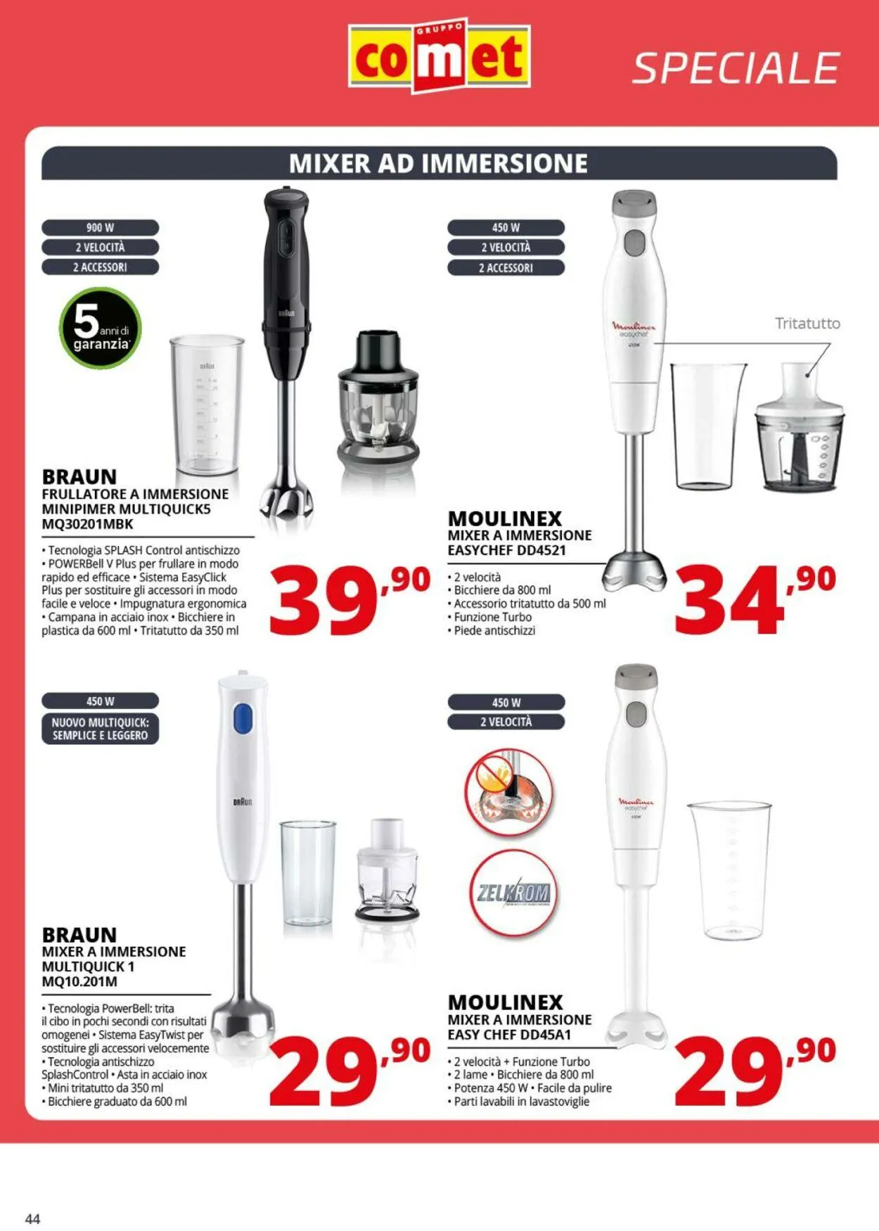 Comet Volantino attuale da 22 agosto a 11 settembre di 2025 - Pagina del volantino 44