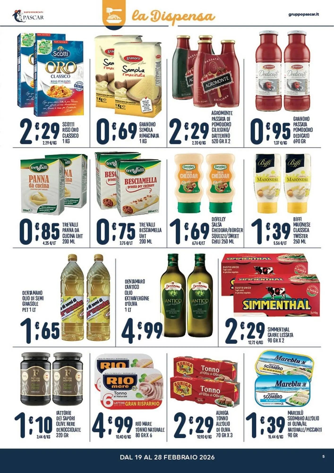 Volantino Gruppo Pascar da 19 febbraio a 28 febbraio di 2026 - Pagina del volantino 5