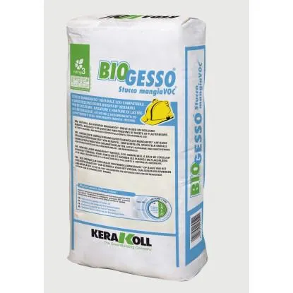 Stucco naturale per cartongesso Kerakoll Biogesso Stucco Mangiavoc
