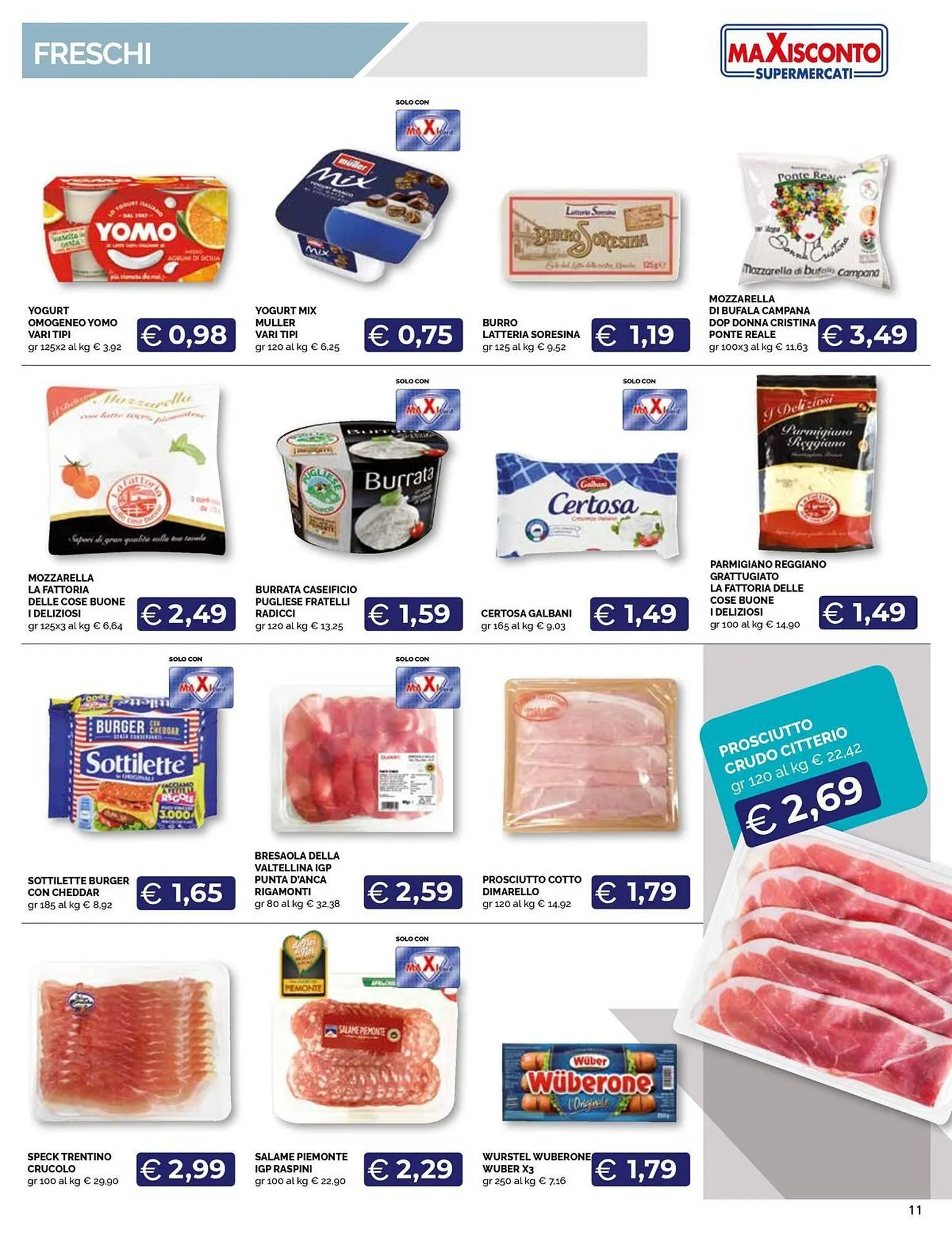 Volantino Maxisconto da 22 luglio a 4 agosto di 2024 - Pagina del volantino 11