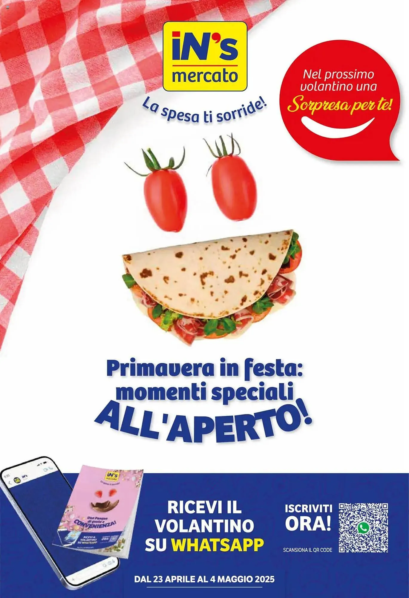 Volantino In'S Mercato da 23 aprile a 4 maggio di 2025 - Pagina del volantino 1