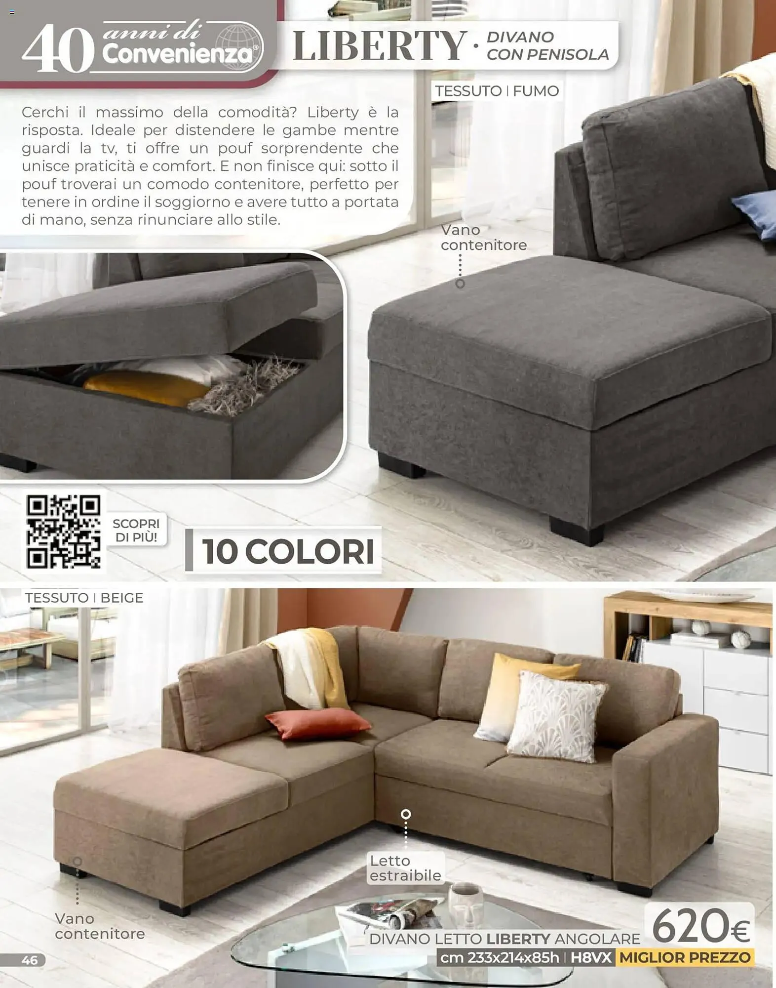 Volantino Mondo Convenienza da 4 gennaio a 31 gennaio di 2026 - Pagina del volantino 46