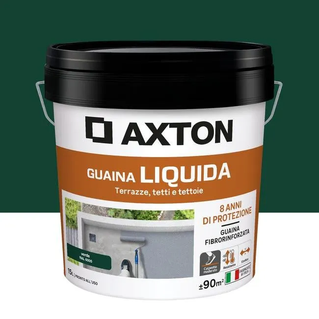 Vernice impermeabilizzante AXTON verde 15