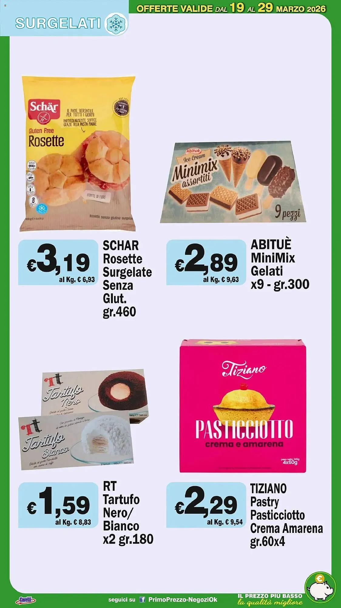 Volantino Primo Prezzo da 19 marzo a 29 marzo di 2026 - Pagina del volantino 40