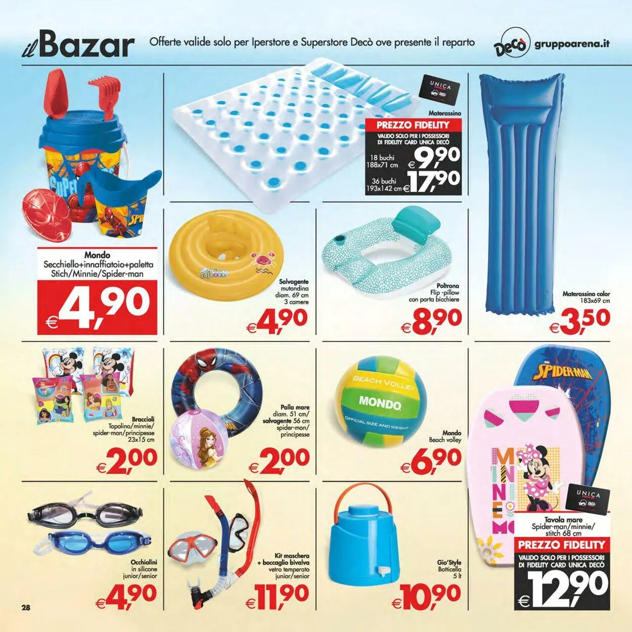 Deco Volantino attuale da 1 agosto a 11 agosto di 2025 - Pagina del volantino 34