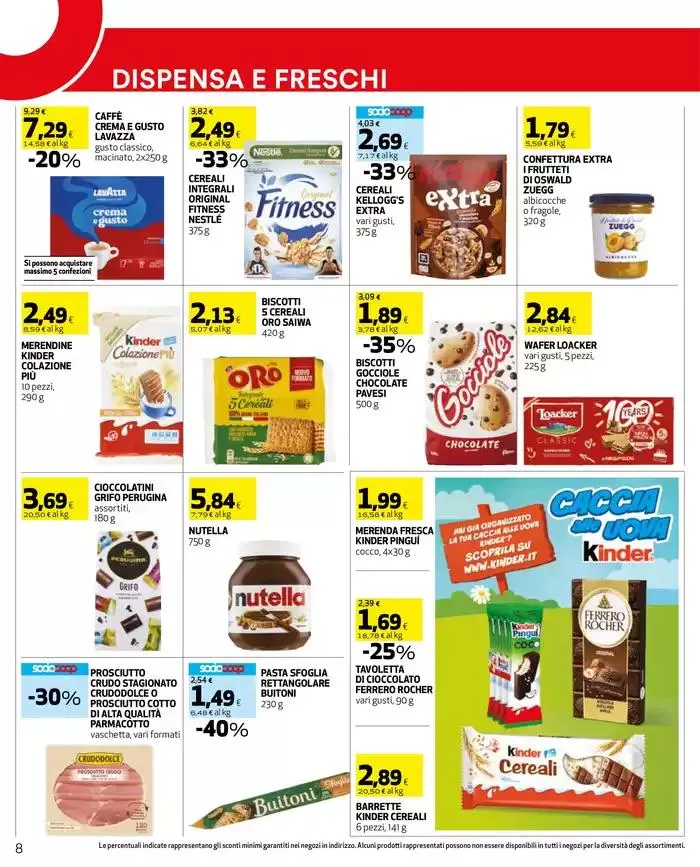 -25% su prodotti della linea da 27 marzo a 9 aprile di 2025 - Pagina del volantino 8