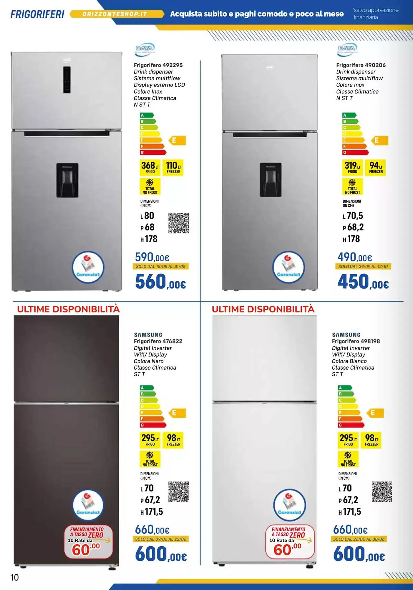 Volantino Orizzonte da 9 maggio a 12 ottobre di 2025 - Pagina del volantino 10
