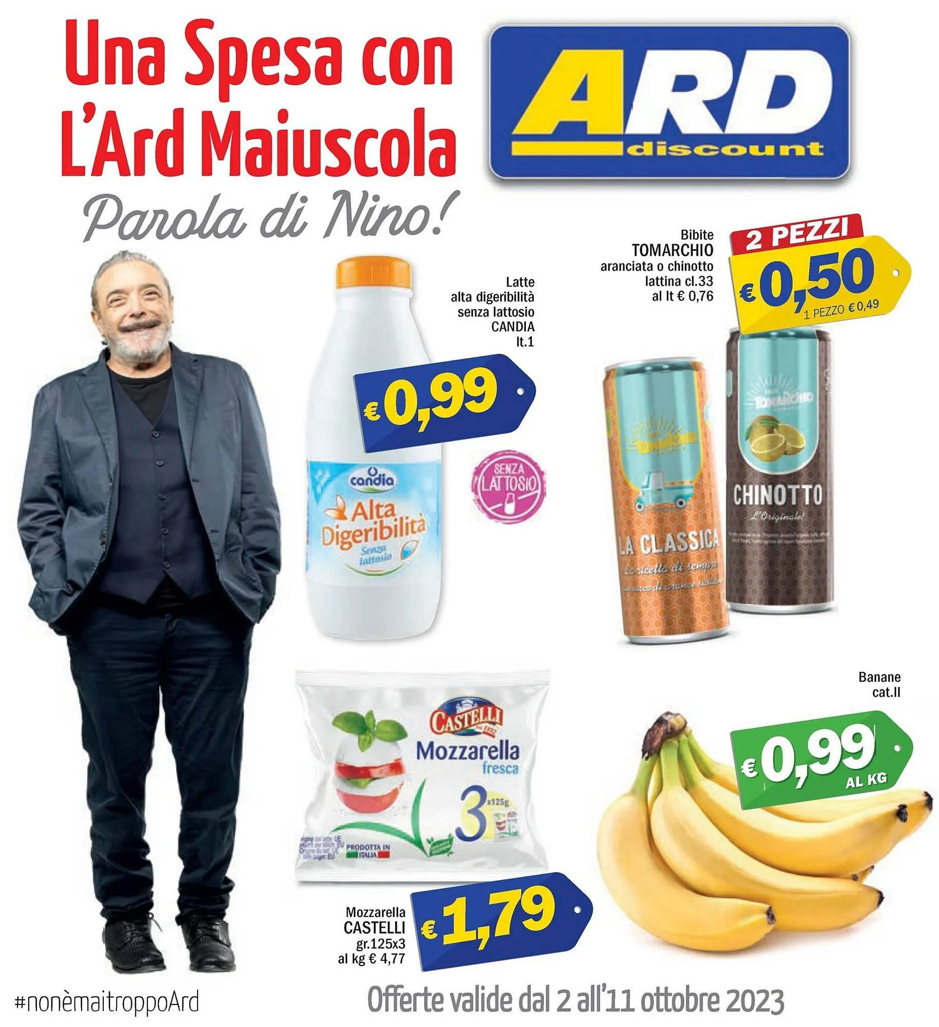Volantino Ard Discount da 2 ottobre a 11 ottobre di 2023 - Pagina del volantino 1
